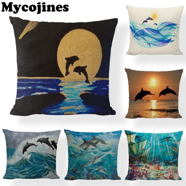cushion/decorative pillow selling dolphin pillowcase sunset ocean play living room sofa office chair beach lounger decorations cushion cover
cushion/decorative pillow selling dolphin pillowcase sunset ocean play living room sofa office chair beach lounger decorations cushion cover