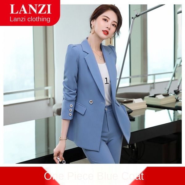 q9jso casual professional small suit women's fall 2020 fashion korean jacket jacket slim suit fit sleeve two-piece long cbgsu, Gray
q9jso casual professional small suit women's fall 2020 fashion korean jacket jacket slim suit fit sleeve two-piece long cbgsu, Gray