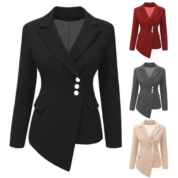 women's suits & blazers autumn winter blazer women casual double breasted long sleeve elegant office lady formal mujer outerwear, White;black
women's suits & blazers autumn winter blazer women casual double breasted long sleeve elegant office lady formal mujer outerwear, White;black
