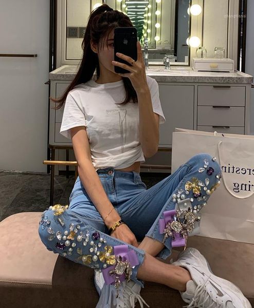 embroidered flares women's diamond denim jeans women bling hole fashion beaded skinny slim fit stretch pencil pants1, Blue
embroidered flares women's diamond denim jeans women bling hole fashion beaded skinny slim fit stretch pencil pants1, Blue