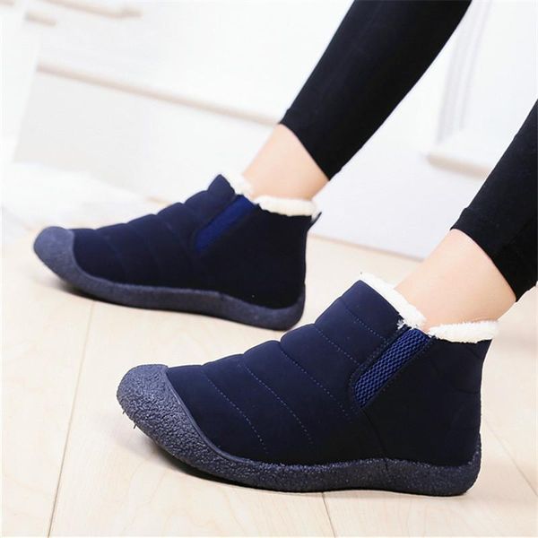 big size 35-46 plush women shoes winter couple snow boots warm fur casual boots women slip on mother winter shoes, Black
big size 35-46 plush women shoes winter couple snow boots warm fur casual boots women slip on mother winter shoes, Black
