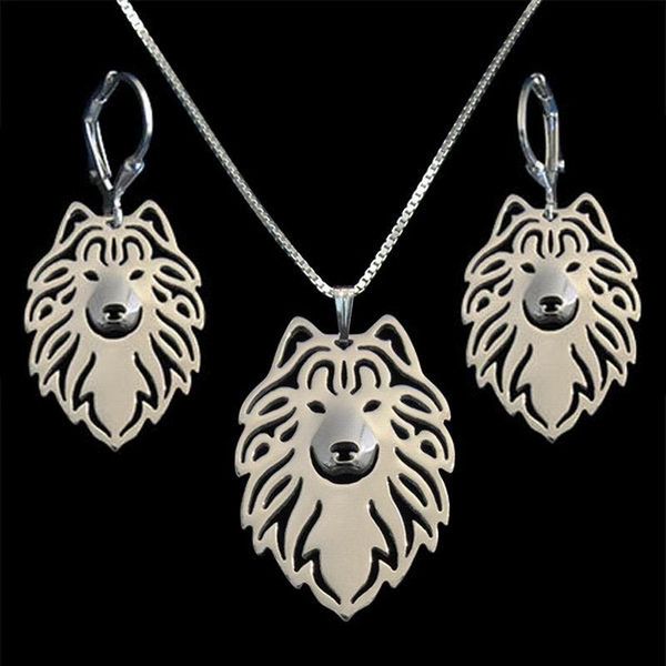 fashion lovers' metal pet dog jewelry set women's alloy samoyed jewelry set, Silver
fashion lovers' metal pet dog jewelry set women's alloy samoyed jewelry set, Silver