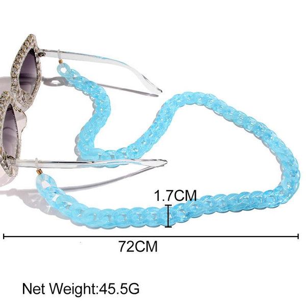 flatfoosie 72cm fashion summer style sunglasses chain solid color transparent acrylic glasses chain adjustable neck lanyards h jlljdw
flatfoosie 72cm fashion summer style sunglasses chain solid color transparent acrylic glasses chain adjustable neck lanyards h jlljdw