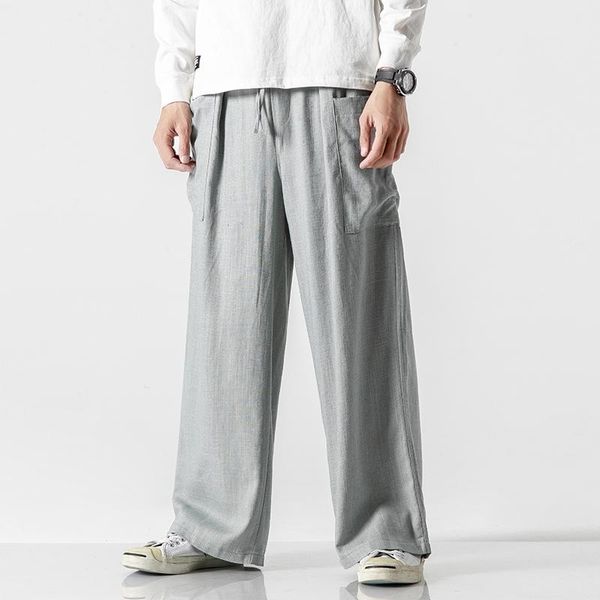 men's pants 6 colors chinese vintage linen japanese style hip hop streetwear 5xl wide leg loose fit fashion men trousers xxxxxl, Black
men's pants 6 colors chinese vintage linen japanese style hip hop streetwear 5xl wide leg loose fit fashion men trousers xxxxxl, Black