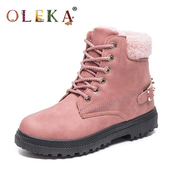 oleak new shoes winter boots women ankle platform metal decoration ladies boots fashion style snow round toe 2020, Black
oleak new shoes winter boots women ankle platform metal decoration ladies boots fashion style snow round toe 2020, Black