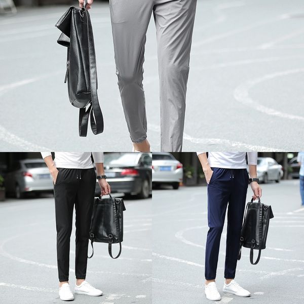 x86ro summer cropped casual sports men's thin casual stretch cropped pants pants elastic slim sports korean ngdrk, Blue
x86ro summer cropped casual sports men's thin casual stretch cropped pants pants elastic slim sports korean ngdrk, Blue
