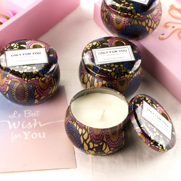 scented candles with tin jar essential oil aromatherapy candle romantic wedding gift soybean wax valentines christmas party decor
scented candles with tin jar essential oil aromatherapy candle romantic wedding gift soybean wax valentines christmas party decor