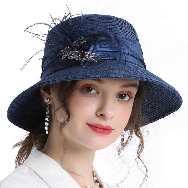 mingli tengda элегантная модная стро лето visor hat осень женщины большие карнизы декоративные цветы hat многоцветный дополнительный cap, Blue;gray
mingli tengda элегантная модная стро лето visor hat осень женщины большие карнизы декоративные цветы hat многоцветный дополнительный cap, Blue;gray