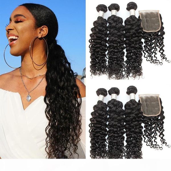 dilys remy hair bundles water wave with closure human hair weaves with 4x4 hair closure natural color 10-28 inch, Black;brown
dilys remy hair bundles water wave with closure human hair weaves with 4x4 hair closure natural color 10-28 inch, Black;brown