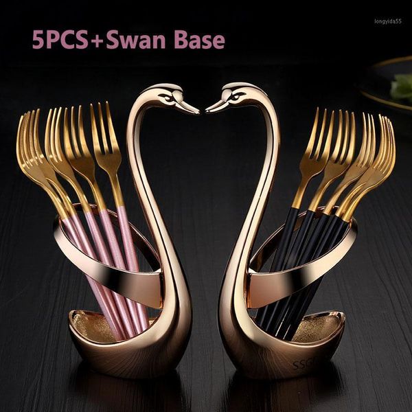 noble stainless steel cutlery fruit fork cutlery swan base cake dessert forks pick dinnerware tableware party1
noble stainless steel cutlery fruit fork cutlery swan base cake dessert forks pick dinnerware tableware party1