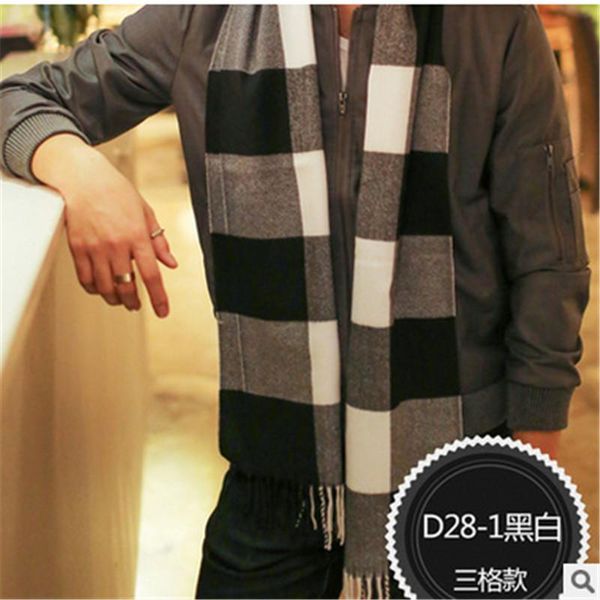 scarves autumn and winter high-quality men's fashion grid scarf classic england wind thickening 190 * 30 cm, Blue;gray
scarves autumn and winter high-quality men's fashion grid scarf classic england wind thickening 190 * 30 cm, Blue;gray
