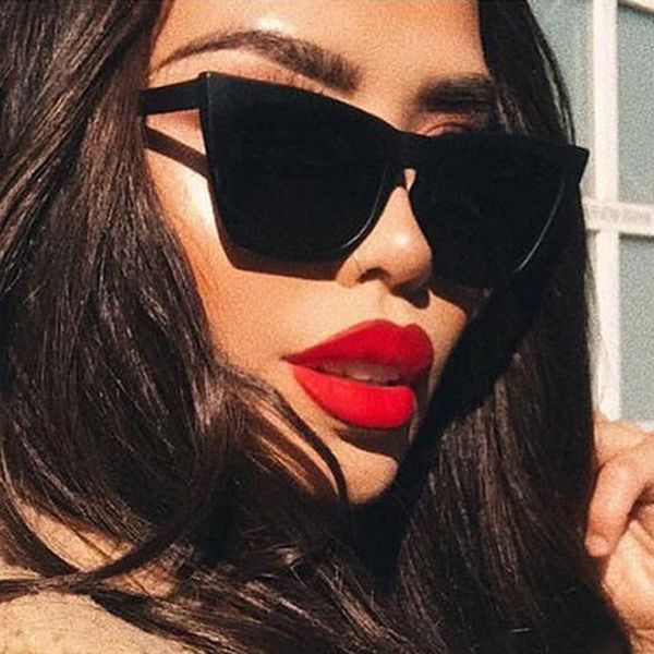 2020 new women square personalized cat eyes colorful sunglasses men trend versatile sun uv400 glasses, White;black
2020 new women square personalized cat eyes colorful sunglasses men trend versatile sun uv400 glasses, White;black