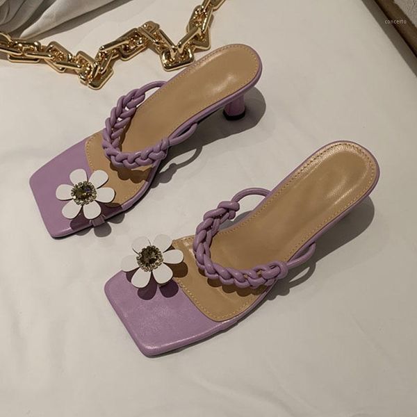 women summer sandal weave high heel flower flip flops ladies women slippers elegant beach slides sandals shoes1, Black
women summer sandal weave high heel flower flip flops ladies women slippers elegant beach slides sandals shoes1, Black