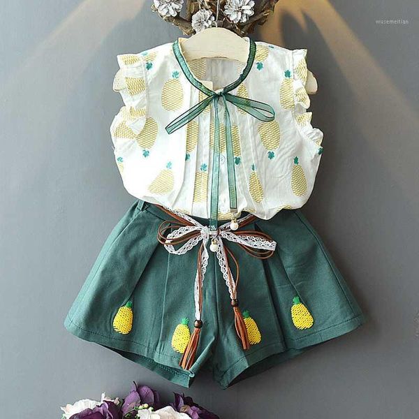 clothing sets girls 2021 summer children's fashion sweet pineapple embroidered lace sleeveless + shorts two-piece suit1, White
clothing sets girls 2021 summer children's fashion sweet pineapple embroidered lace sleeveless + shorts two-piece suit1, White
