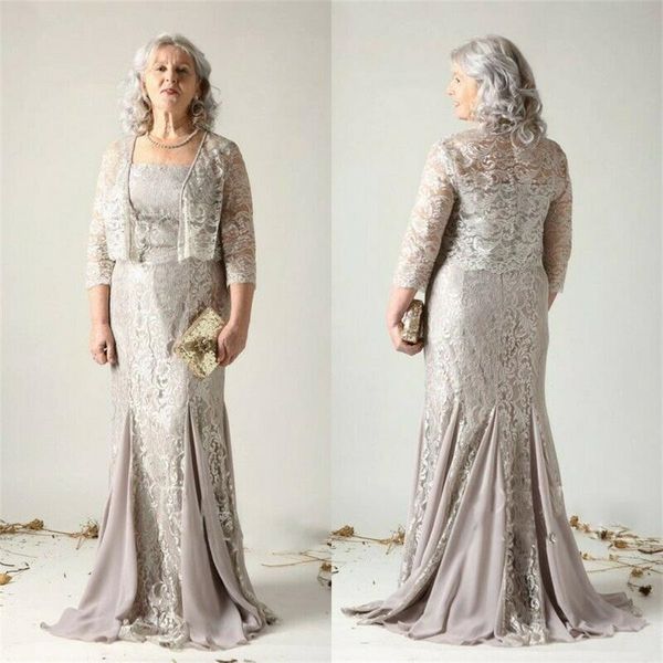 2021 elegant mother of the bride dresses with jacket lace appliqued evening gowns scoop neck sweep train plus size wedding guest dress, Black;red
2021 elegant mother of the bride dresses with jacket lace appliqued evening gowns scoop neck sweep train plus size wedding guest dress, Black;red