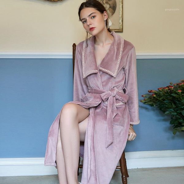 nightgown autumn and winter thick mink velvet pajamas bathrobe warm leisure bath robe lingerie robe lingerie gothic1, Black;red
nightgown autumn and winter thick mink velvet pajamas bathrobe warm leisure bath robe lingerie robe lingerie gothic1, Black;red