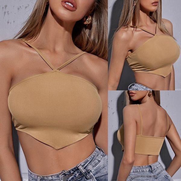women's irregular halter neck women yoga crop sports bra wrap chest ultra vest tank female underwear shirt blouse, White;black
women's irregular halter neck women yoga crop sports bra wrap chest ultra vest tank female underwear shirt blouse, White;black