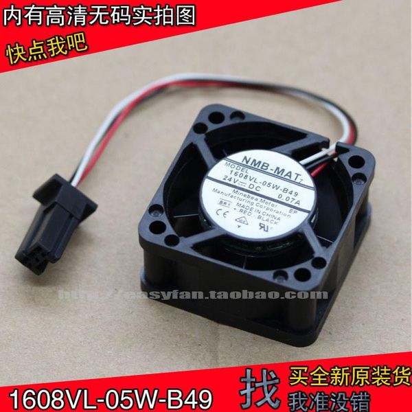 fans & coolings brand a90l-0001-0551 #a 1608vl-05w-b49 24v fan for fanuc system 40x40x20mm cooling cooler
fans & coolings brand a90l-0001-0551 #a 1608vl-05w-b49 24v fan for fanuc system 40x40x20mm cooling cooler