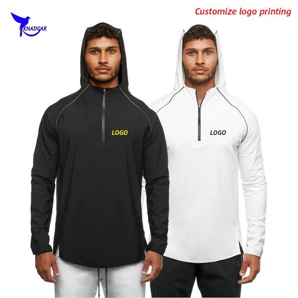 2020 autumn quick dry half zipper running sweatshirt men outdoor sportswear hoodies gym fitness training hooded jacket custom, Black;red
2020 autumn quick dry half zipper running sweatshirt men outdoor sportswear hoodies gym fitness training hooded jacket custom, Black;red