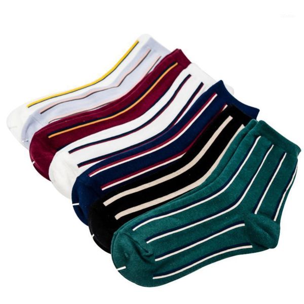 men's socks 5 pairs autumn winter trendy men women couples vintage japanese style striped breathable long tube meias1, Black
men's socks 5 pairs autumn winter trendy men women couples vintage japanese style striped breathable long tube meias1, Black