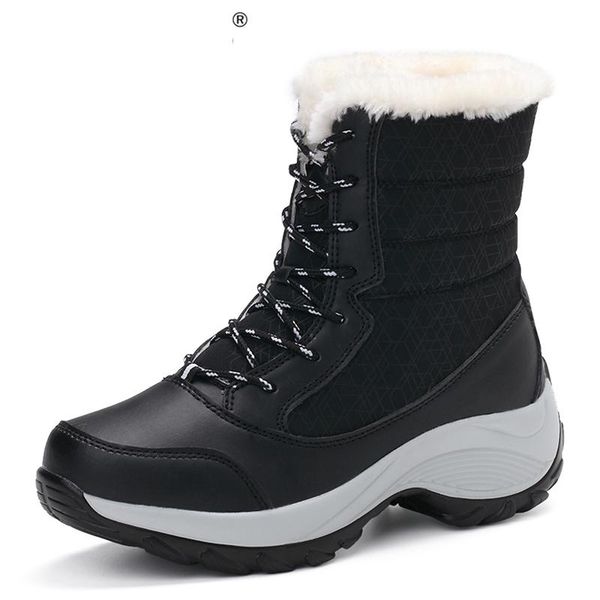 boots women winter keep warm snow mid-calf leather 2021 plush shoes botas mujer, Black
boots women winter keep warm snow mid-calf leather 2021 plush shoes botas mujer, Black