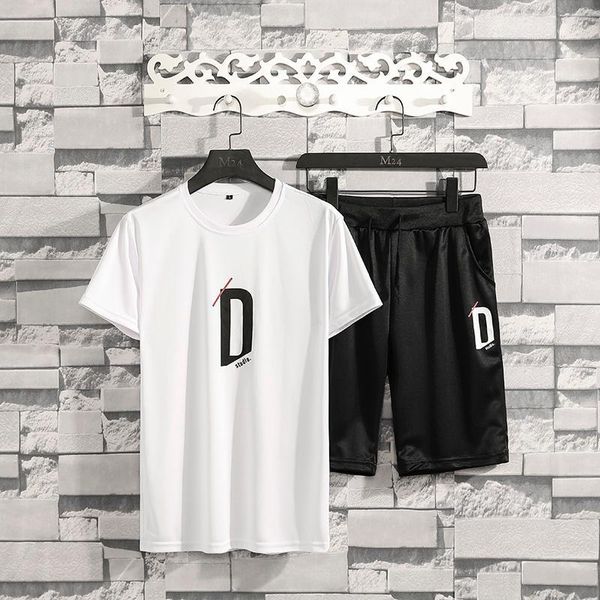 men casual sets 2020 summer new tracksuit solid letter print male t-shirts+shorts two piece men's sportswears loose set clothing1, Gray
men casual sets 2020 summer new tracksuit solid letter print male t-shirts+shorts two piece men's sportswears loose set clothing1, Gray