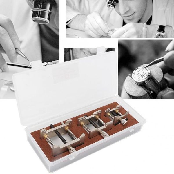 3pcs/Set Metal Watch Movement Fixed Base Holder Watchmaker Accessory Repairing Tool Watch Movement Mount Repair Tool Kit1
3pcs/Set Metal Watch Movement Fixed Base Holder Watchmaker Accessory Repairing Tool Watch Movement Mount Repair Tool Kit1
