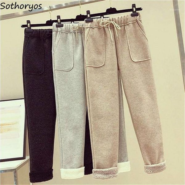casual pants women woolen winter thick solid high waist korean style elegant chic teens vintage leisure ulzzang stylish harajuku1, Black;white
casual pants women woolen winter thick solid high waist korean style elegant chic teens vintage leisure ulzzang stylish harajuku1, Black;white