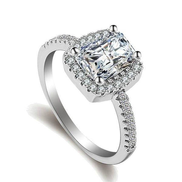 wedding rings gold color white 8mm cz for women classic big female ring jewellery, Slivery;golden
wedding rings gold color white 8mm cz for women classic big female ring jewellery, Slivery;golden