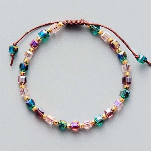 new fashion bling crystal gold bead friendship coloful cristal adjustable for women beaded luxury bracelet y200918, Black
new fashion bling crystal gold bead friendship coloful cristal adjustable for women beaded luxury bracelet y200918, Black
