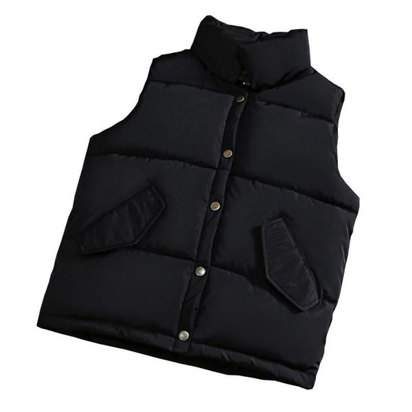 new women autumn and winter lovers vest waistcoat women solid slim stand collar down cotton wadded vests jackets ae1655, Black;white
new women autumn and winter lovers vest waistcoat women solid slim stand collar down cotton wadded vests jackets ae1655, Black;white