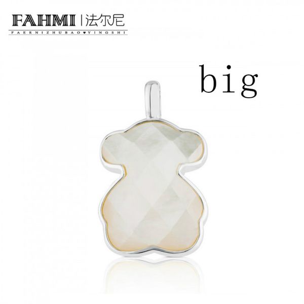 100% 925 sterling silver exquisite faceted crystal milky white charm bear pendant original women simple 815114500 big, Golden;silver
100% 925 sterling silver exquisite faceted crystal milky white charm bear pendant original women simple 815114500 big, Golden;silver