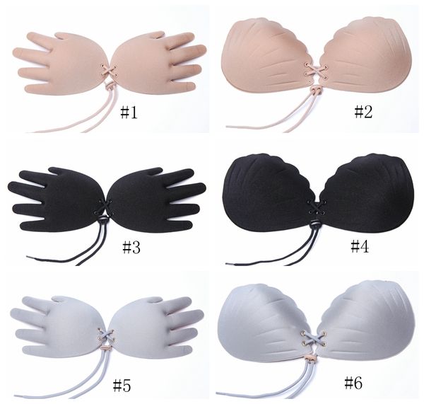 shell shape bra silicone adhesive invisible palm women bra seamless strapless backless push up bras maternity, White
shell shape bra silicone adhesive invisible palm women bra seamless strapless backless push up bras maternity, White