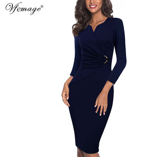 vfemage women autumn winter elegant ruched embellished waist work office business cocktail party bodycon pencil sheath dress 007 201127, Black;gray
vfemage women autumn winter elegant ruched embellished waist work office business cocktail party bodycon pencil sheath dress 007 201127, Black;gray