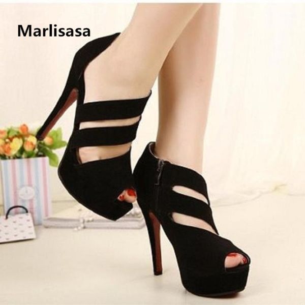 marlisasa mujer tacones altos women fashion black peep toe summer high heel shoes lady casual zipper high heel pumps f28371
marlisasa mujer tacones altos women fashion black peep toe summer high heel shoes lady casual zipper high heel pumps f28371