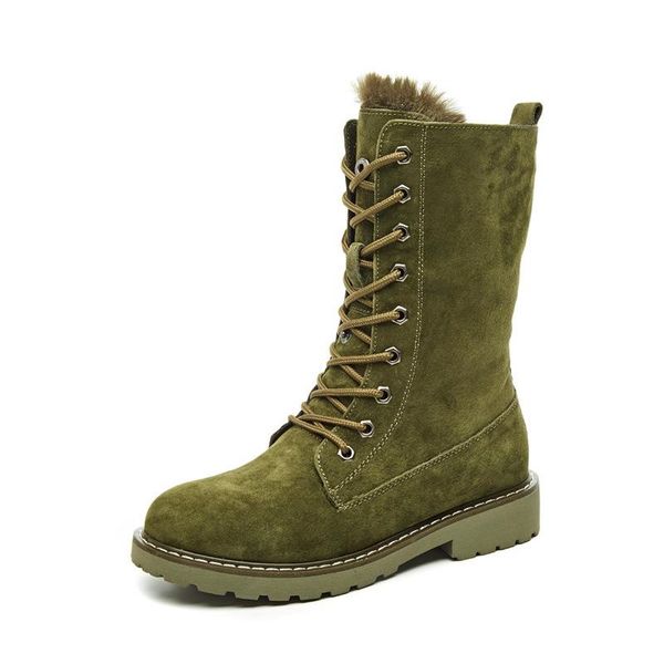 2020 New Genuine Leather Winter Motorcycle Boots Plush Fur Warm Women's Snow Boots Mid Calf Women's Shoes Plus Size 35-41, Black
2020 New Genuine Leather Winter Motorcycle Boots Plush Fur Warm Women's Snow Boots Mid Calf Women's Shoes Plus Size 35-41, Black