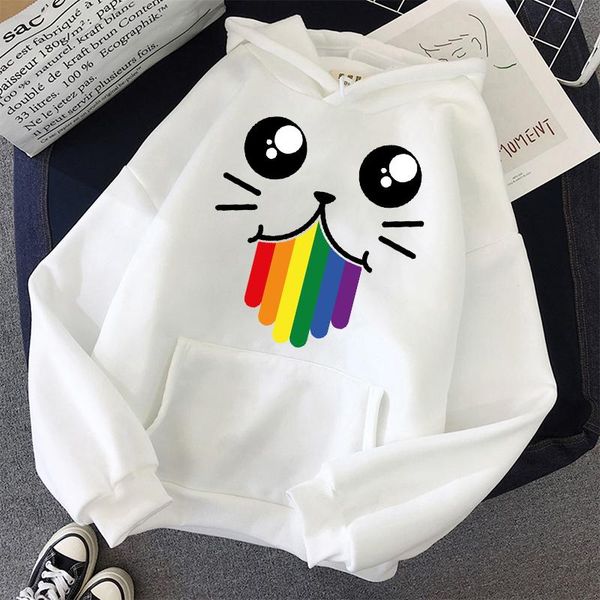 women's hoodies & sweatshirts female loose casual pullover student basic cat and love sweetshirts women spring autumn, Black
women's hoodies & sweatshirts female loose casual pullover student basic cat and love sweetshirts women spring autumn, Black