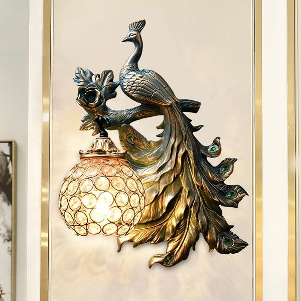 modern vintage peacock wall lamp for home decoration creative resin led sconce living room bedroom industrial wall sconce lamp
modern vintage peacock wall lamp for home decoration creative resin led sconce living room bedroom industrial wall sconce lamp