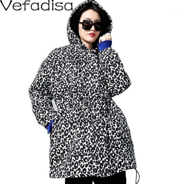vefadisa spring leopard print women coat 2021 fashion letter print hooded coat drawstring waist women overcoat loose qyf47991, Black;brown
vefadisa spring leopard print women coat 2021 fashion letter print hooded coat drawstring waist women overcoat loose qyf47991, Black;brown