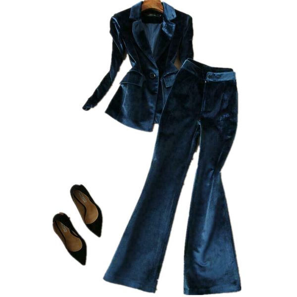 new women's suits & blazers velvet women suits set blazer jacket pants work party prom custom size and color, White;black
new women's suits & blazers velvet women suits set blazer jacket pants work party prom custom size and color, White;black
