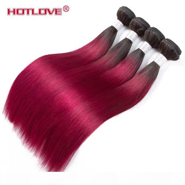 dark roots 1b burgundy ombre brazilian straight hair 4 bundles 100% human hair weave bundles ombre hair extensions straight weave, Black
dark roots 1b burgundy ombre brazilian straight hair 4 bundles 100% human hair weave bundles ombre hair extensions straight weave, Black