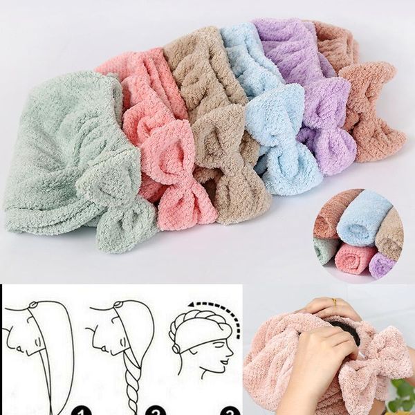 hair towel cap rapid fast drying hair towel soft thick absorbent shower hat hair direr cap new solid col qylxjx
hair towel cap rapid fast drying hair towel soft thick absorbent shower hat hair direr cap new solid col qylxjx