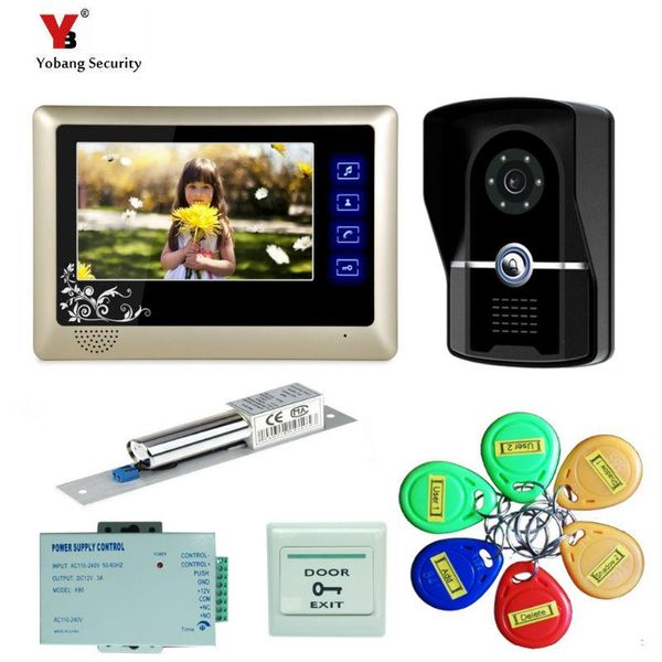 video door phones yobang security hip 7" color phone intercom bell ir night vision camera doorbell kit
video door phones yobang security hip 7" color phone intercom bell ir night vision camera doorbell kit