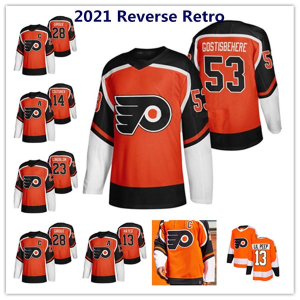 2021 reverse retro jerseys lil peep #13 philadelphia flyers 28 claude giroux carter hart jakub voracek travis konecny custom stitched hocke, Black
2021 reverse retro jerseys lil peep #13 philadelphia flyers 28 claude giroux carter hart jakub voracek travis konecny custom stitched hocke, Black