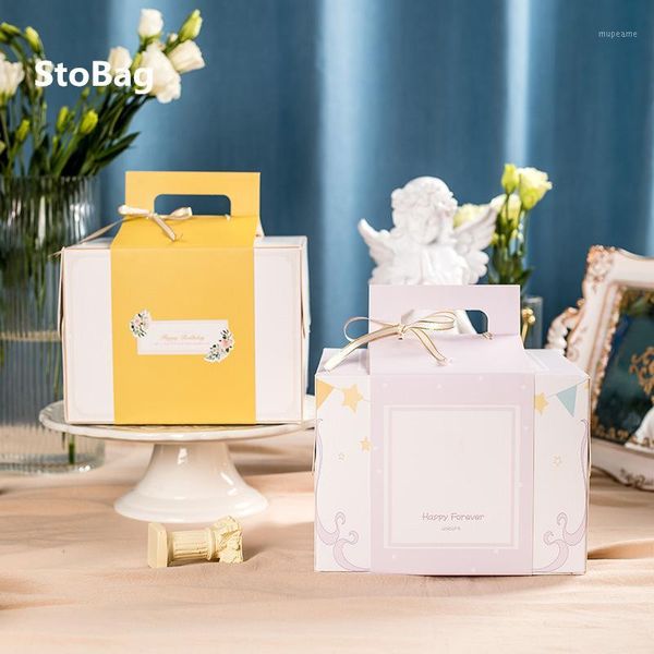gift wrap stobag 5pcs 6/8 inch cake paper box birthday party wedding candy diy handmade package baby shower portable packing favor1
gift wrap stobag 5pcs 6/8 inch cake paper box birthday party wedding candy diy handmade package baby shower portable packing favor1