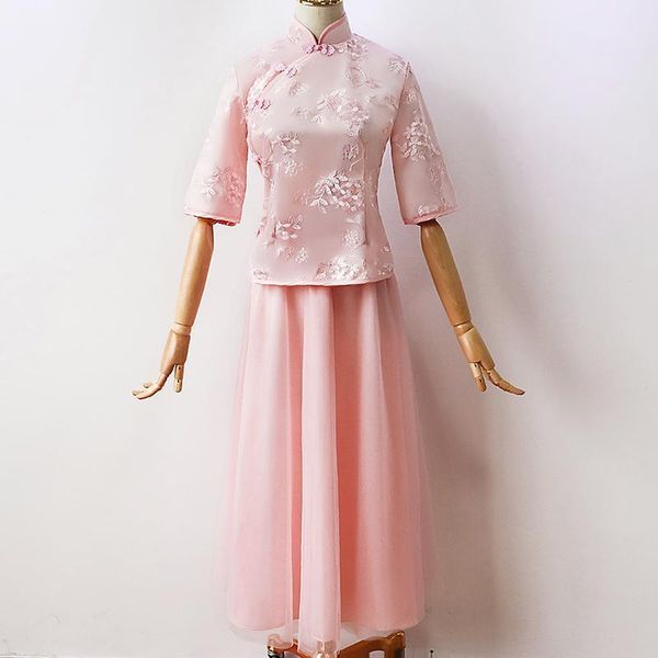 casual dresses fall vintage dress plus size vestidos pink blue half sleeve embroidery three quarter party chinese style christmas1, Black;gray
casual dresses fall vintage dress plus size vestidos pink blue half sleeve embroidery three quarter party chinese style christmas1, Black;gray