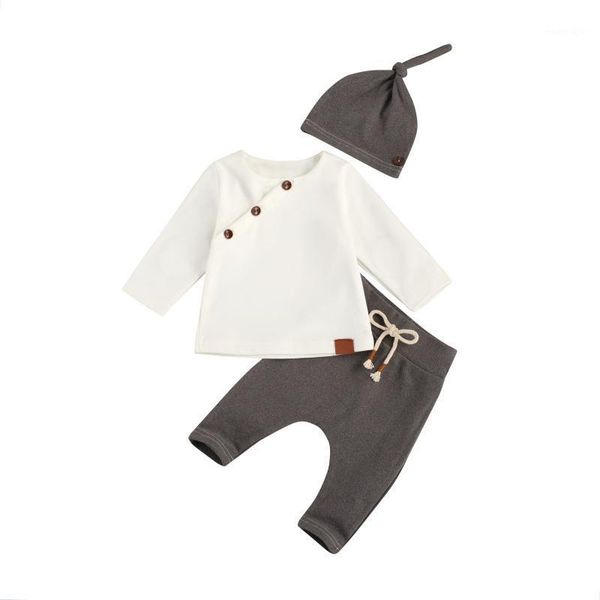 clothing sets emmababy 2021 autumn 0-18m toddler baby boy girl special 2pcs set buttons elbow protect long sleeve gray pants+hat outfit1, White
clothing sets emmababy 2021 autumn 0-18m toddler baby boy girl special 2pcs set buttons elbow protect long sleeve gray pants+hat outfit1, White