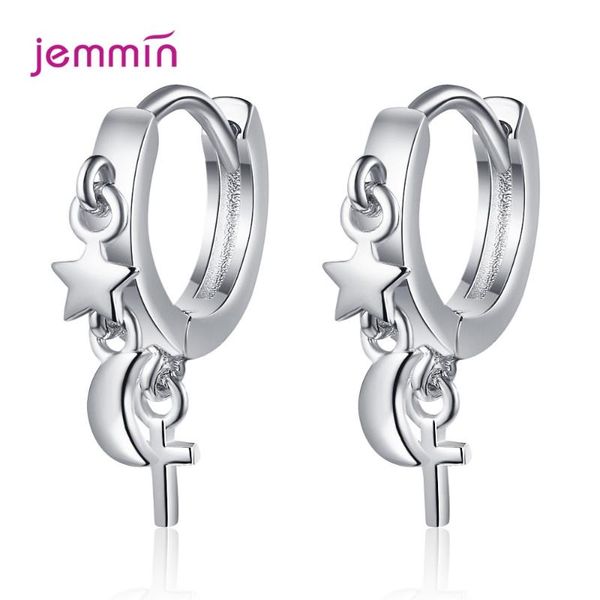 hoop & huggie fashion 925 sterling silver moon earring cz crystal earrings for women ear piercing star jewelry, Golden;silver
hoop & huggie fashion 925 sterling silver moon earring cz crystal earrings for women ear piercing star jewelry, Golden;silver