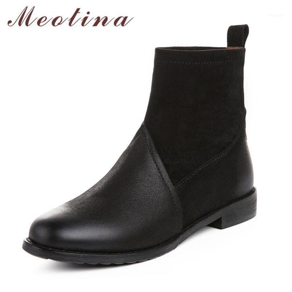 boots meotina genuine leather low heel short women ankle shoes thick heels slip-on ladies autumn black big size 431
boots meotina genuine leather low heel short women ankle shoes thick heels slip-on ladies autumn black big size 431