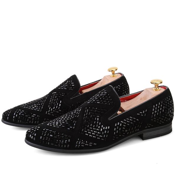 2020 flat party dress shoes fashion men shoes casual breathable casual loafer men party dress rhinestone pointed hv-020, Black
2020 flat party dress shoes fashion men shoes casual breathable casual loafer men party dress rhinestone pointed hv-020, Black